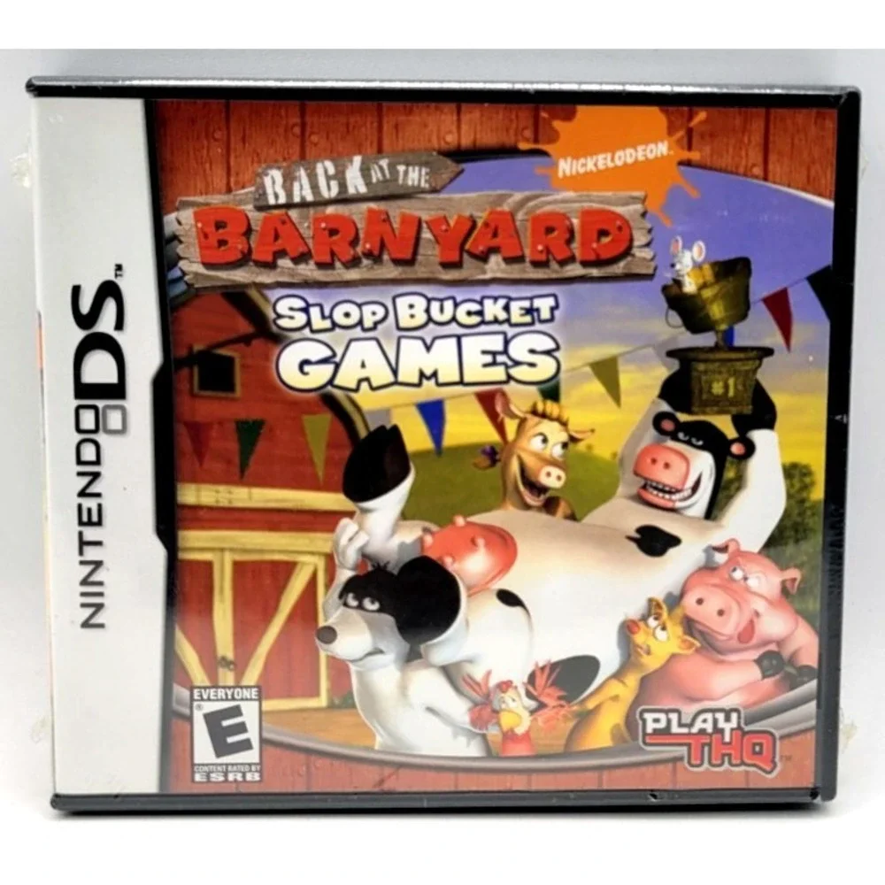 Back At The Barnyard: Slop Bucket Games (Nintendo DS) FACTORY SEALED NEW